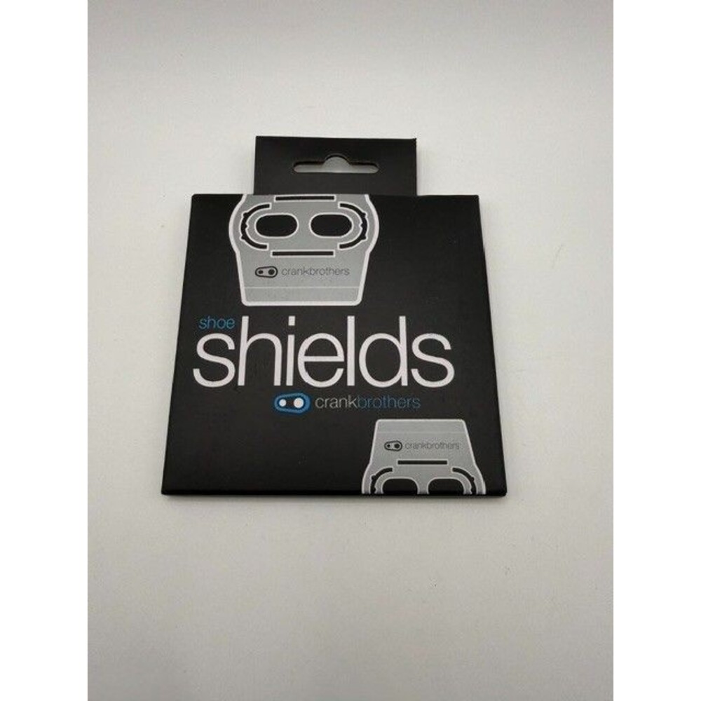 Crankbrothers Shoe Shields MTB Cleat Protectors Stainless Steel 2 Shields New